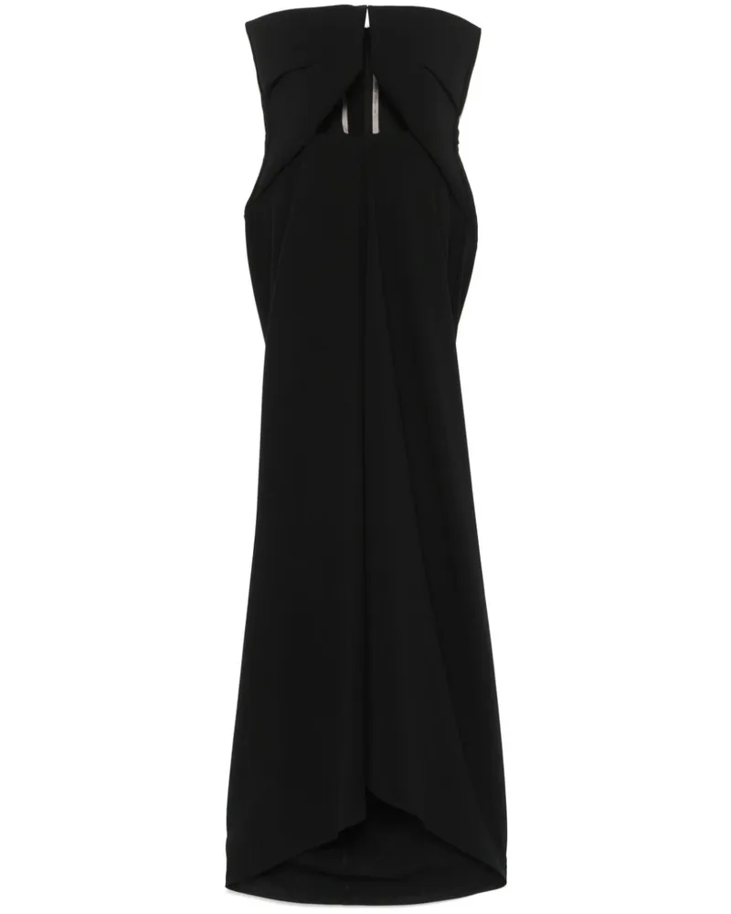 Rick Owens Amphora Maxikleid - Schwarz Schwarz