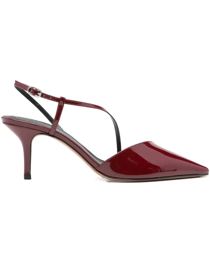 ba&sh Colce Sandalen mit überkreuzten Riemen 70mm - Rot Rot