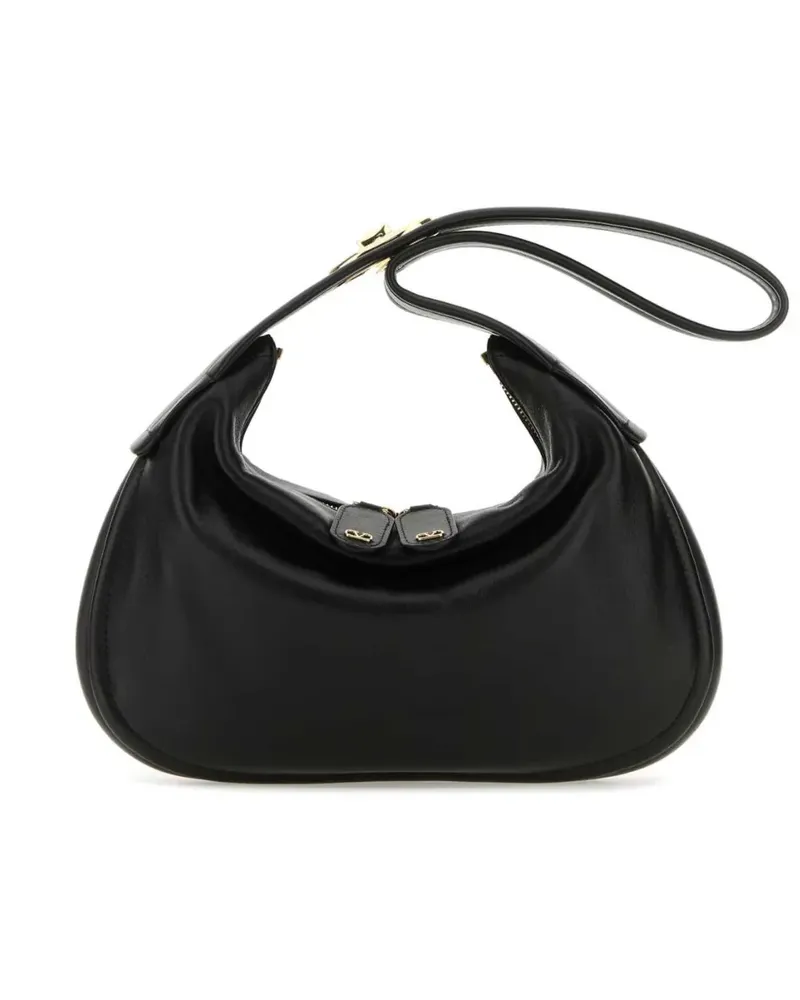 Valentino Garavani Kleine Go Schultertasche - Schwarz Schwarz