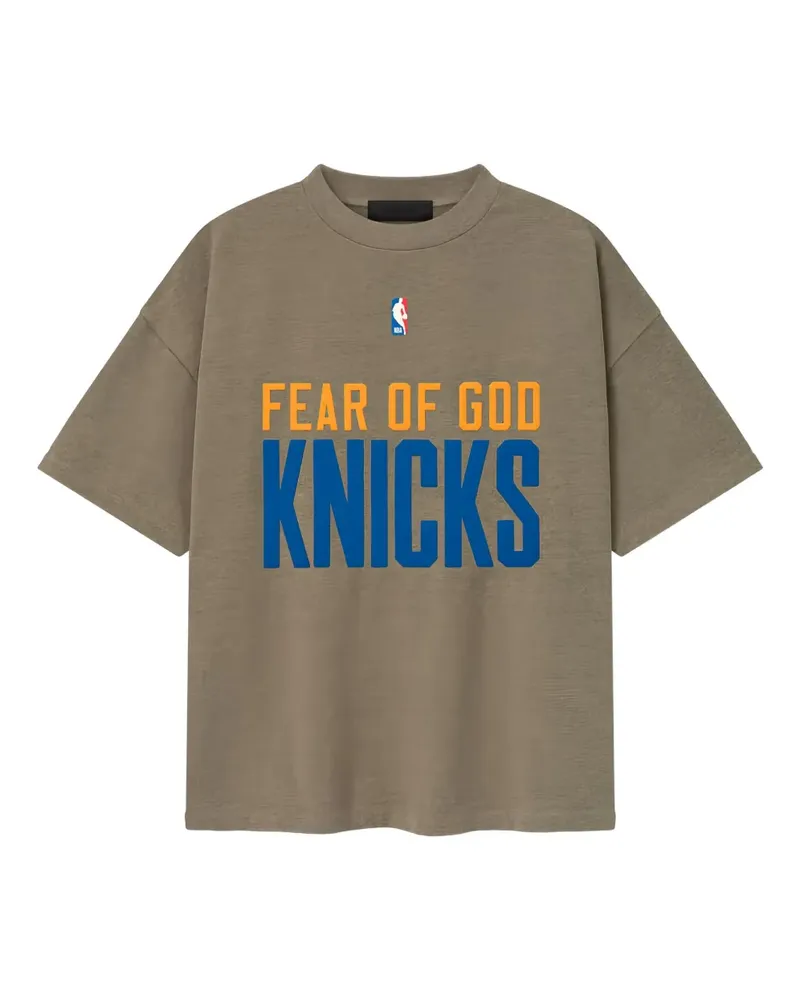 Fear of God homestead heather short-sleeve T-shirt - Nude Nude