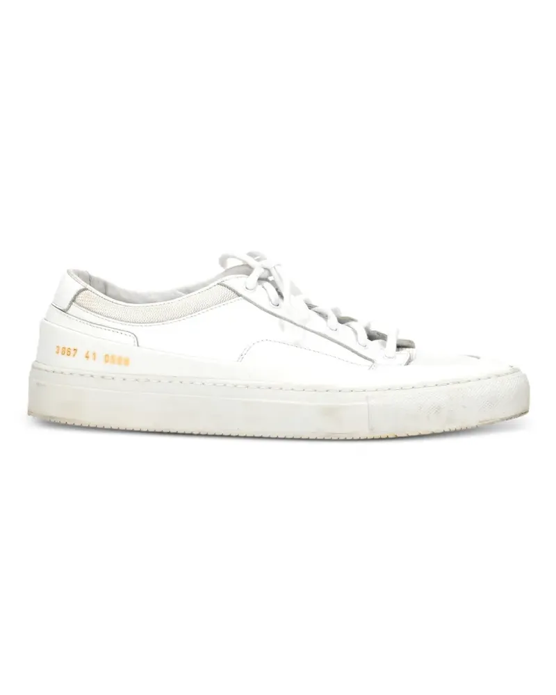 Common Projects Klassische Sneakers - Weiß Weiß
