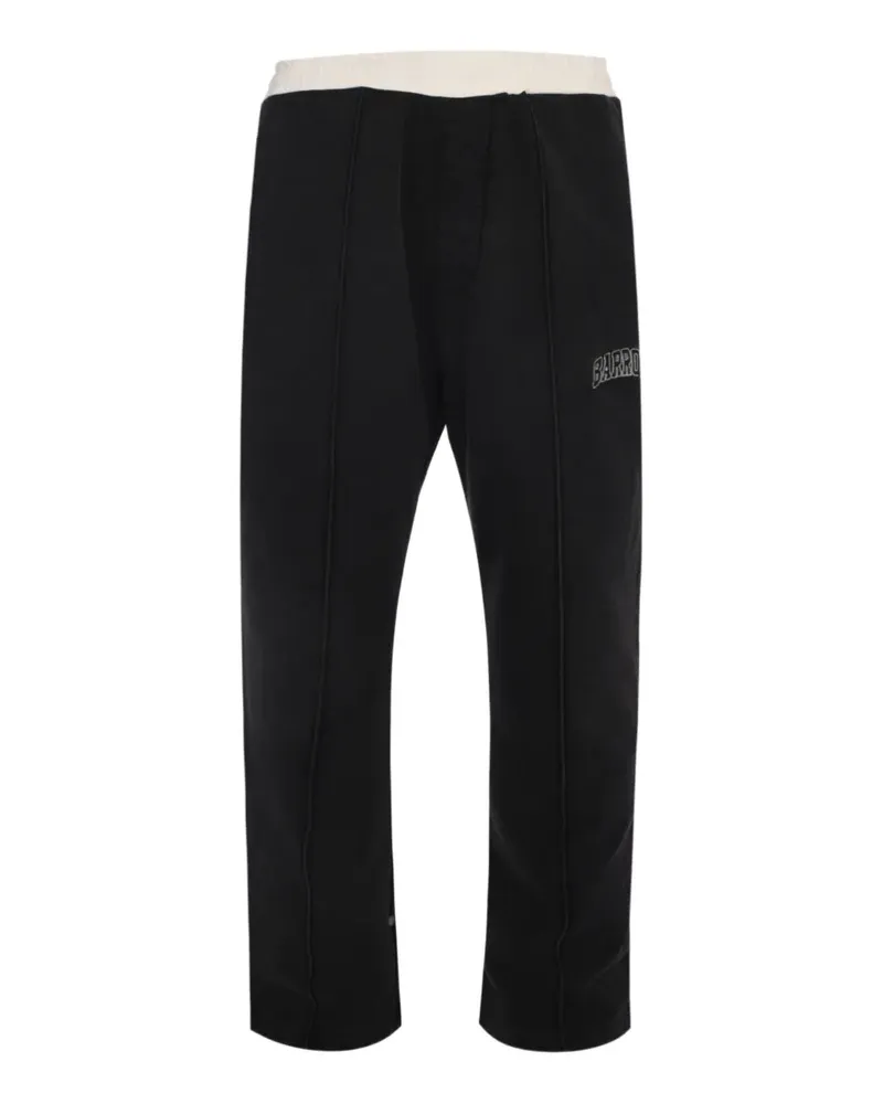 BARROW logo-embroidered track pants - Schwarz Schwarz