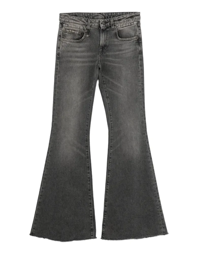 R13 Ausgestellte Jeans - Grau Grau