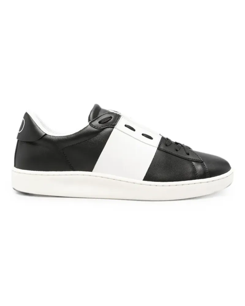 Valentino Garavani Open VLogo round-toe sneakers - Schwarz Schwarz