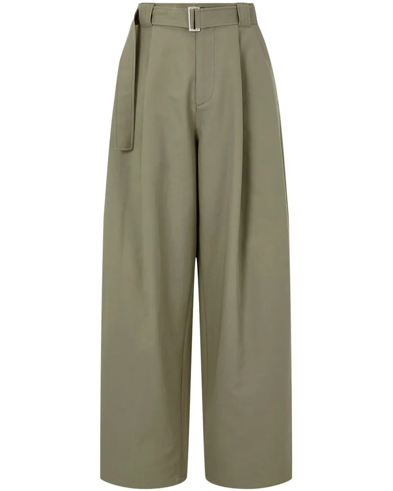 STUDIO TOMBOY Hose mit Gürtel - Grün Grün