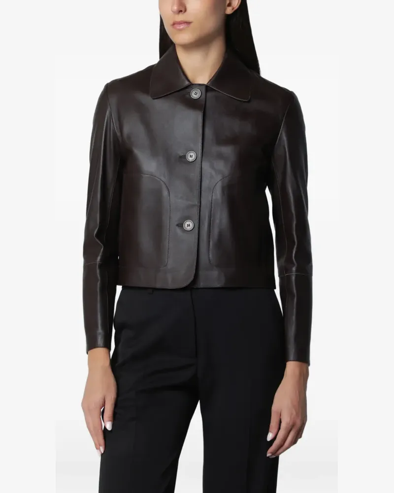 Arma Emy Lederjacke - Braun Braun