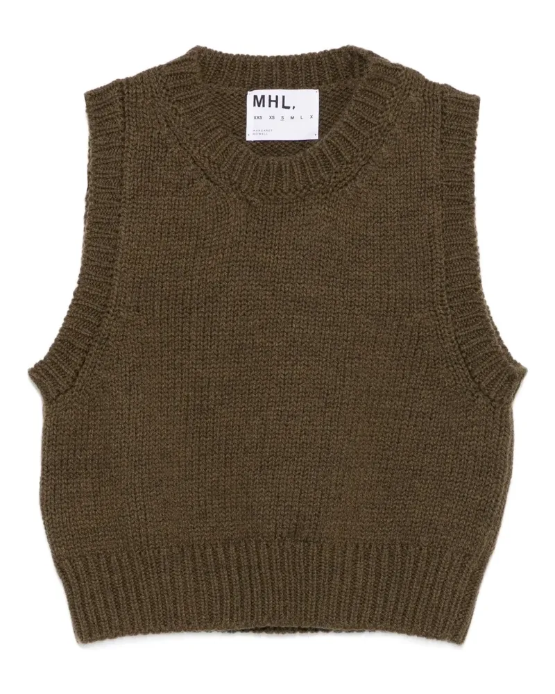 Margaret Howell Trägershirt mit Rundhalsausschnitt - Braun Braun