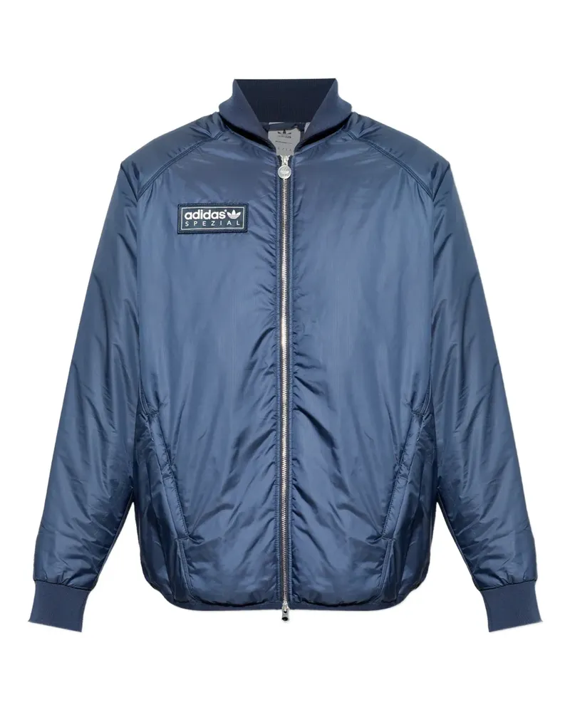 adidas Bramhope SPZL logo-patch jacket - Blau Blau
