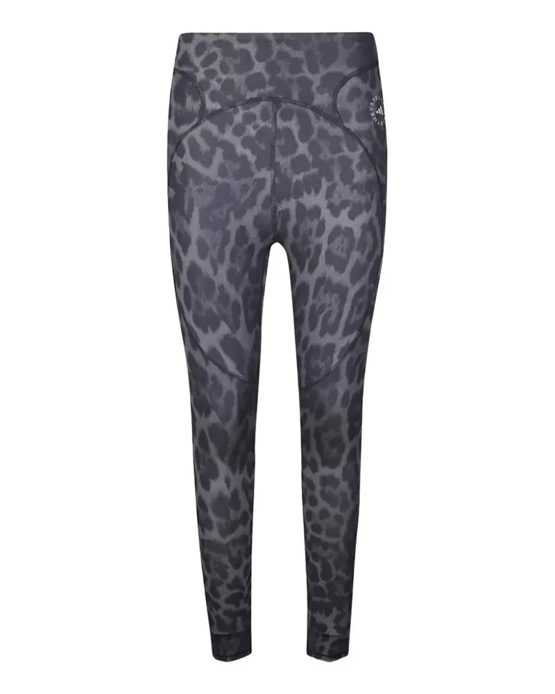adidas x Stella McCartney leopard-print leggings - Grau Grau