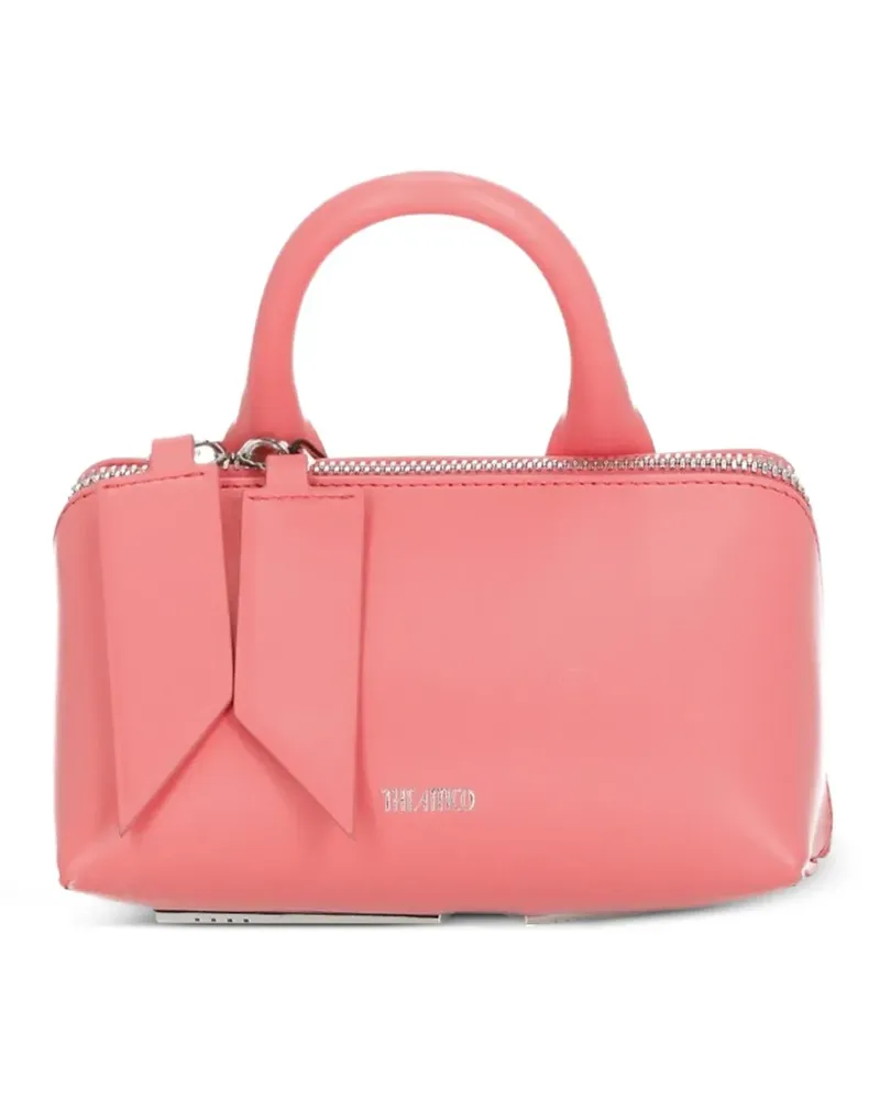 ATTICO top-handle leather tote bag - Rosa Rosa
