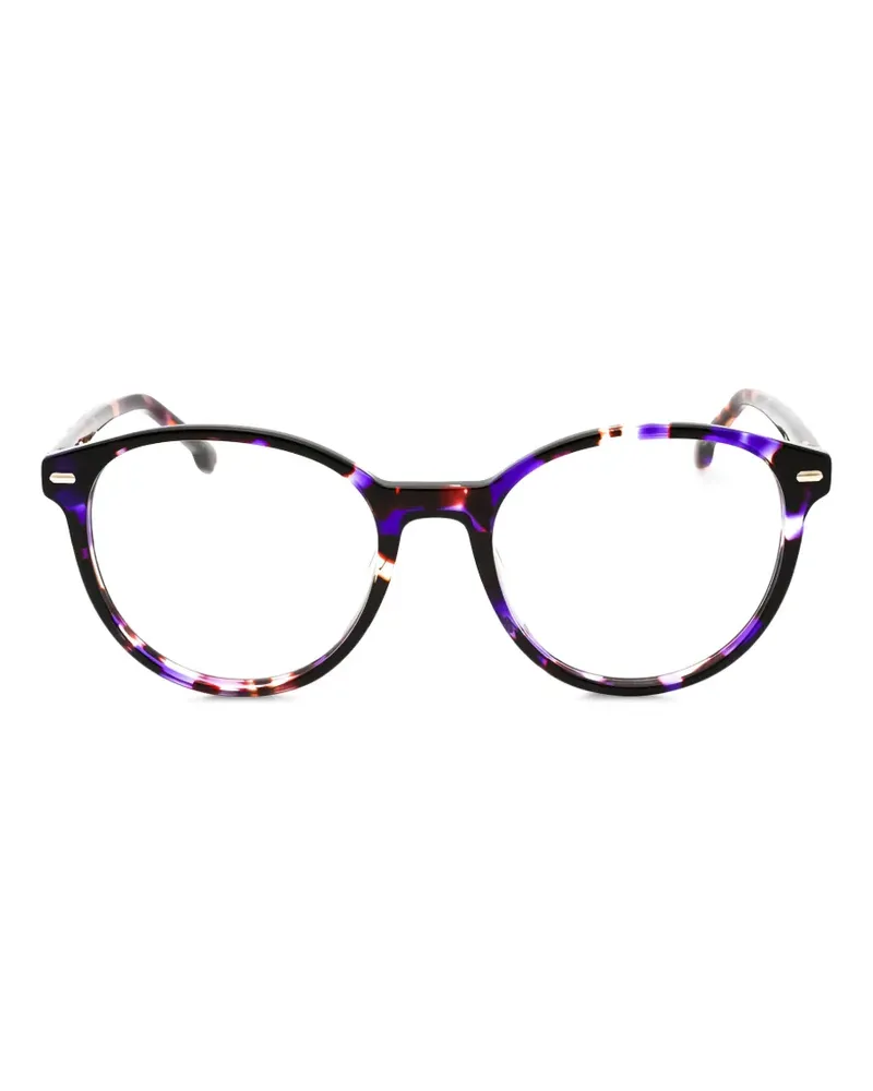 Carrera Brille mit rundem Gestell - Violett Violett