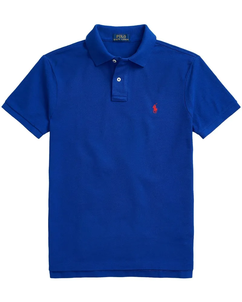 Ralph Lauren Poloshirt mit Polo Pony - Blau Blau