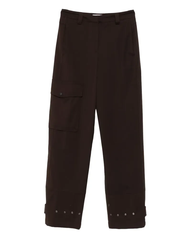 PT TORINO Cargohose mit Nieten - Braun Braun
