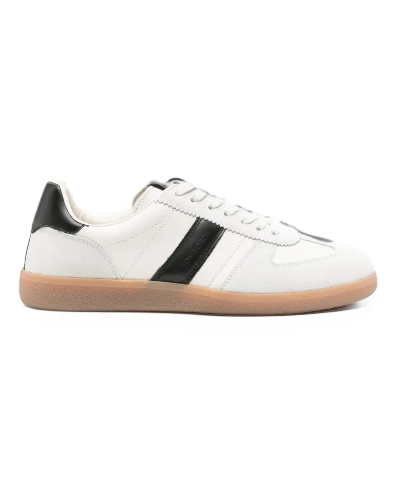 Tom Ford Sneakers mit Wildledereinsatz - Weiß Weiß