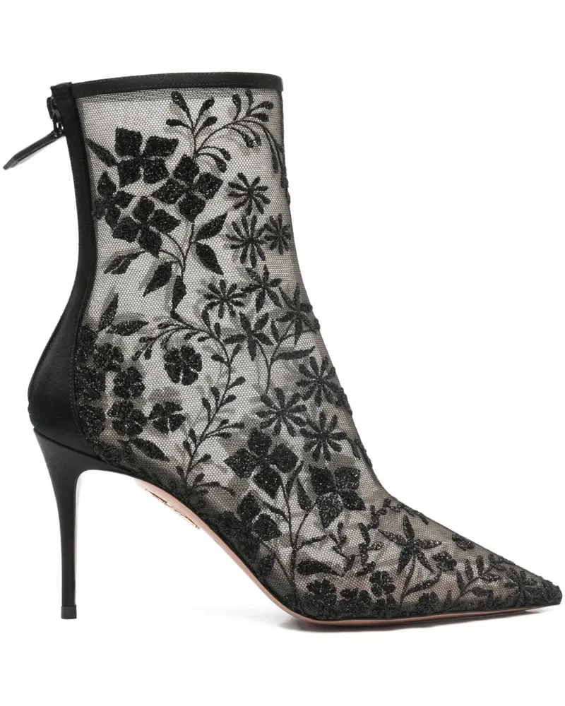 Aquazzura Mon Amour boots - Schwarz Schwarz