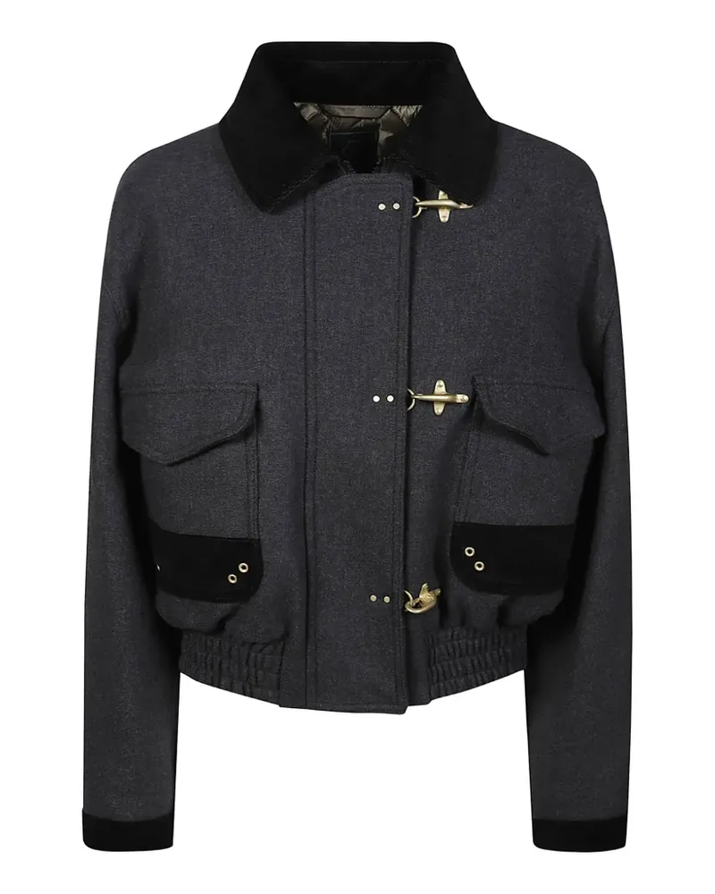 Fay lobster-claw fastening jacket - Grau Grau
