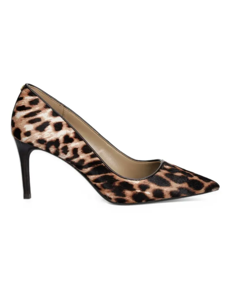 Michael Kors Alina flex leopard print calf hair pump - Braun Braun