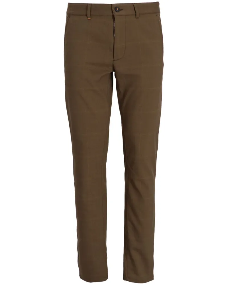 HUGO BOSS Schmale Chino - Grün Grün