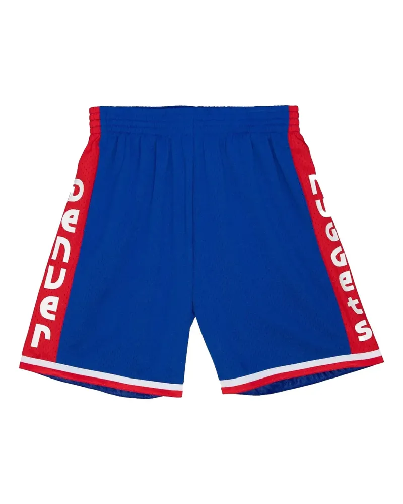 Mitchell & Ness Denver Nuggets 1975 Shorts - Blau Blau