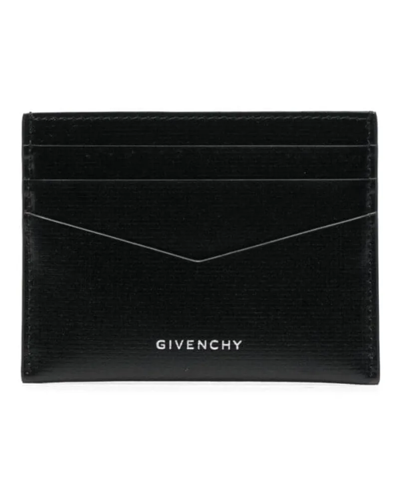 Givenchy Portemonnaie aus strukturiertem Leder - Schwarz Schwarz