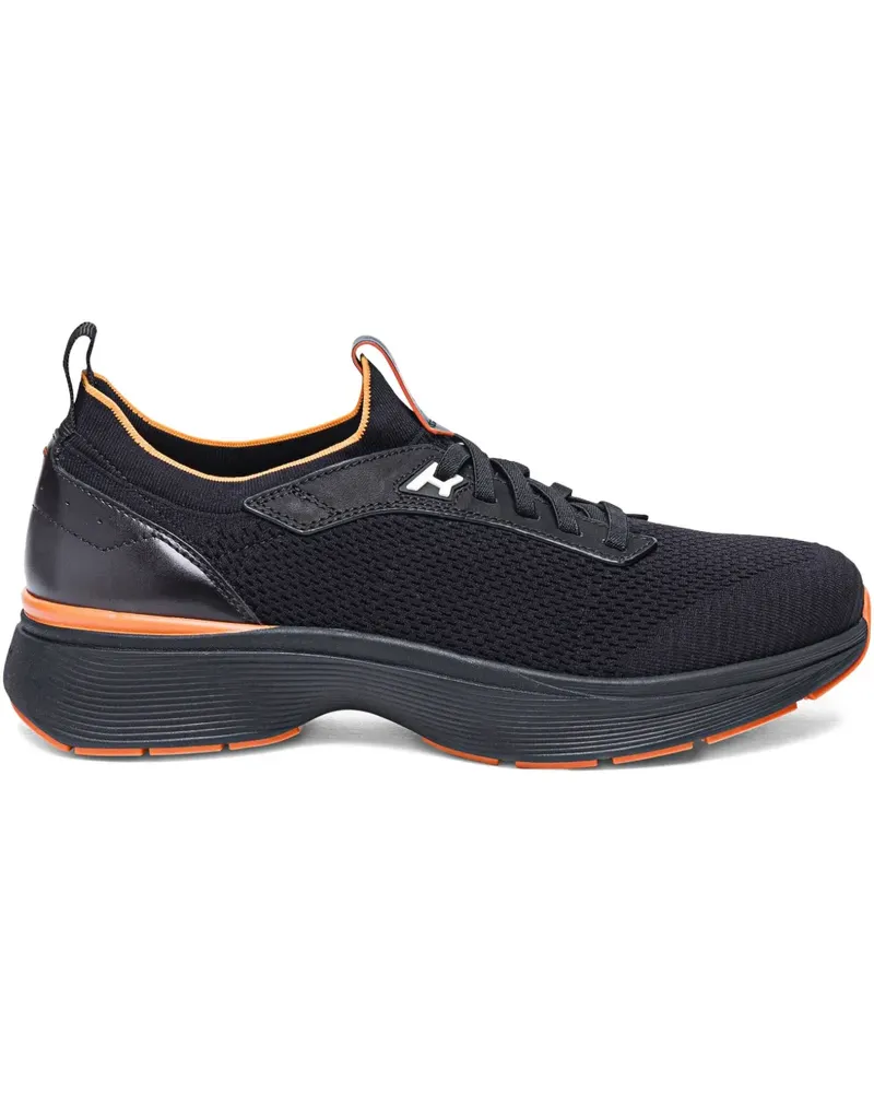 Santoni Bounce sneaker - Schwarz Schwarz