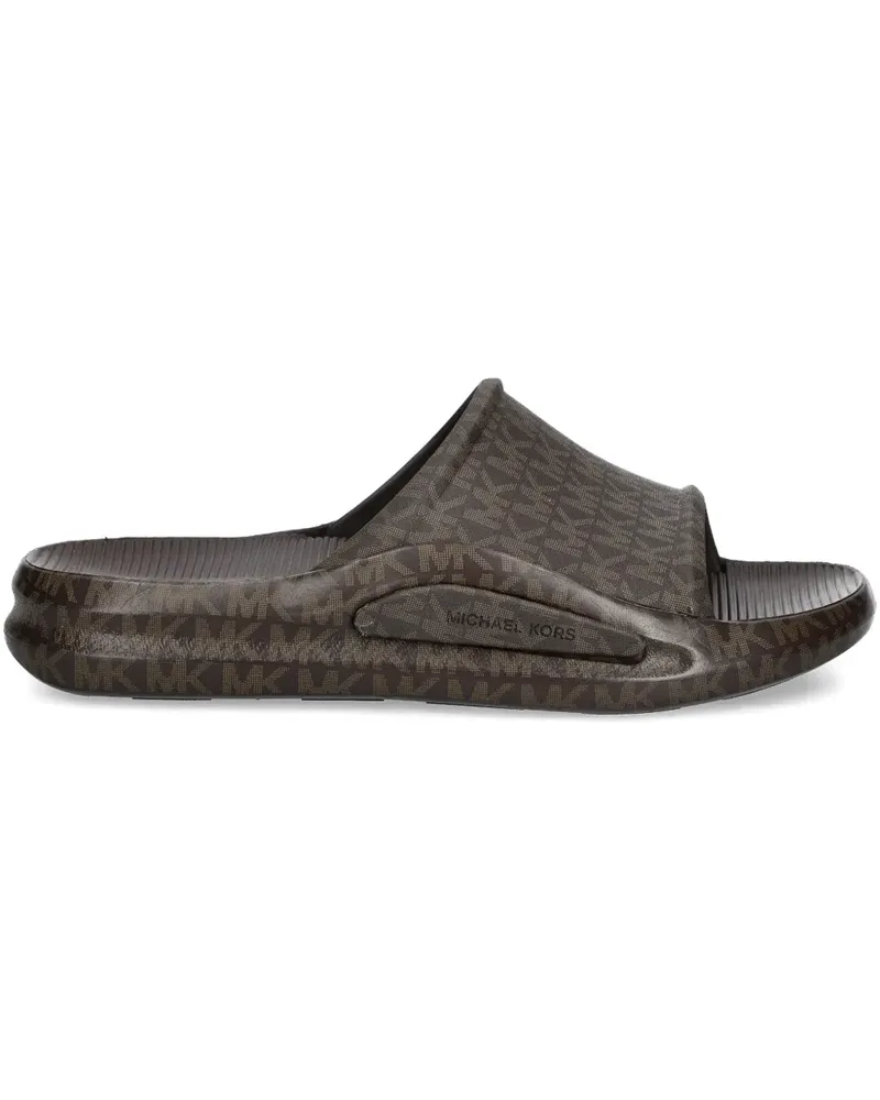 Michael Kors Griffin Pantoletten - Braun Braun