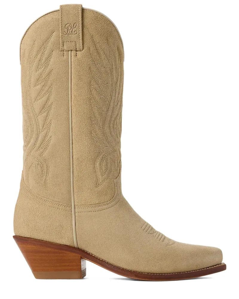 Ralph Lauren Chilton Cowboystiefel 40mm - Braun Braun