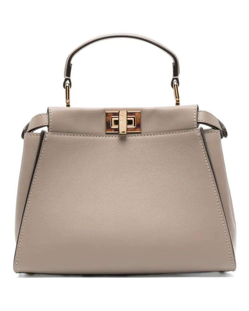 Fendi Peekaboo ISeeU Handtasche - Nude Nude