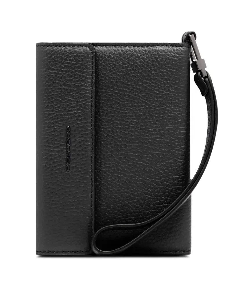 Piquadro Modus Pass-Etui aus Leder - Schwarz Schwarz
