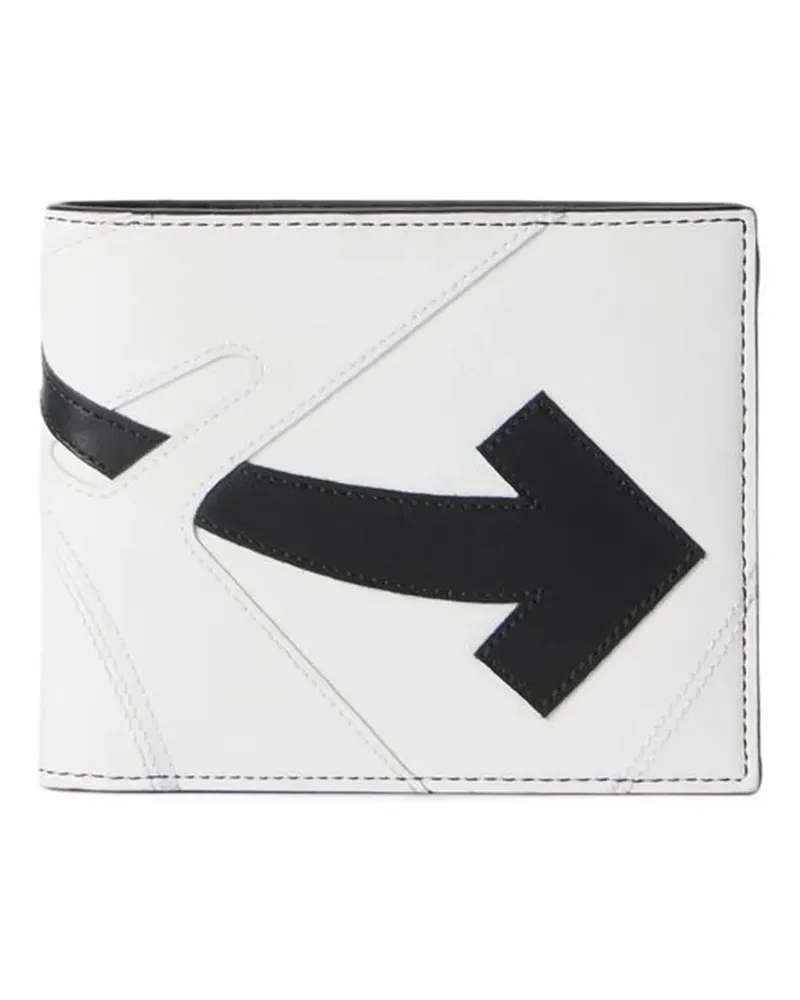 OFF-WHITE Portemonnaie mit Klappe - Weiß Weiß