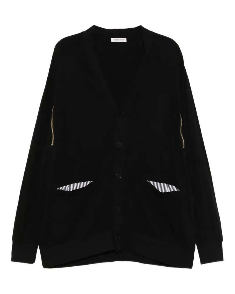 Undercover Cardigan mit Reißverschluss - Schwarz Schwarz