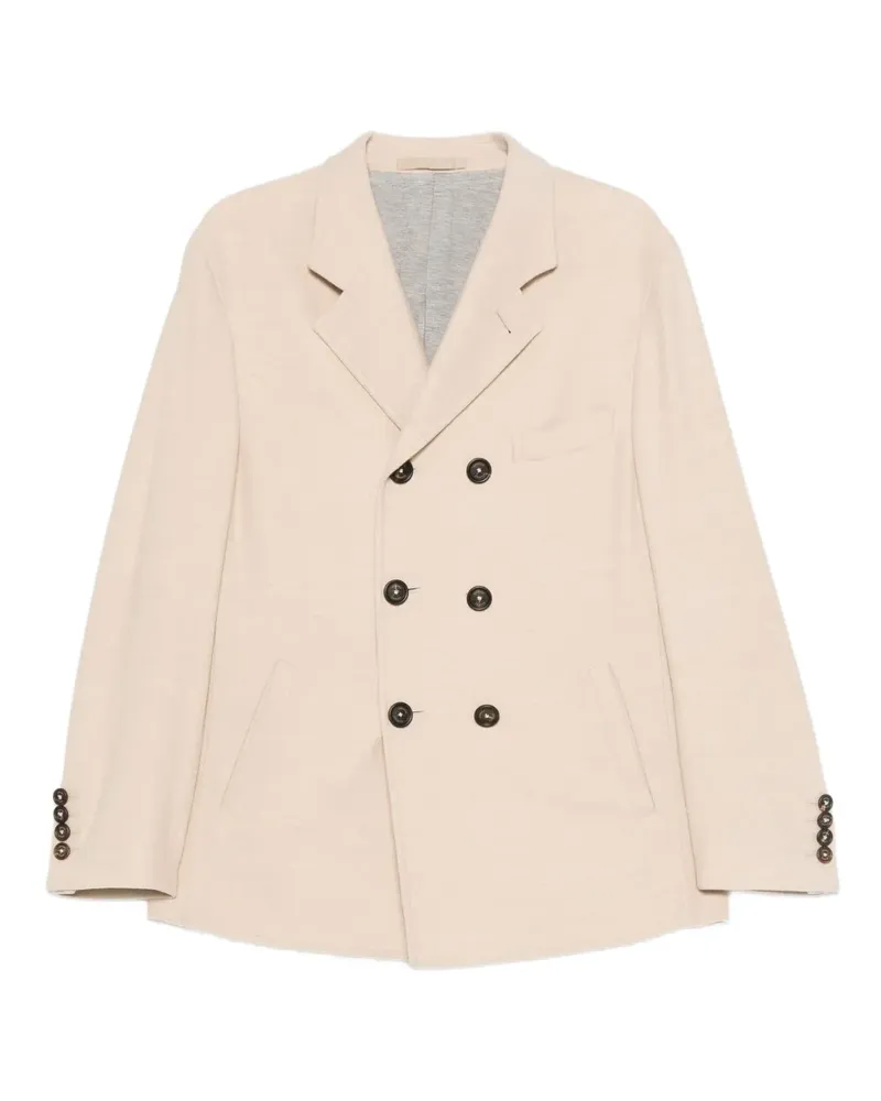 Eleventy Doppelreihiger Mantel - Nude Nude