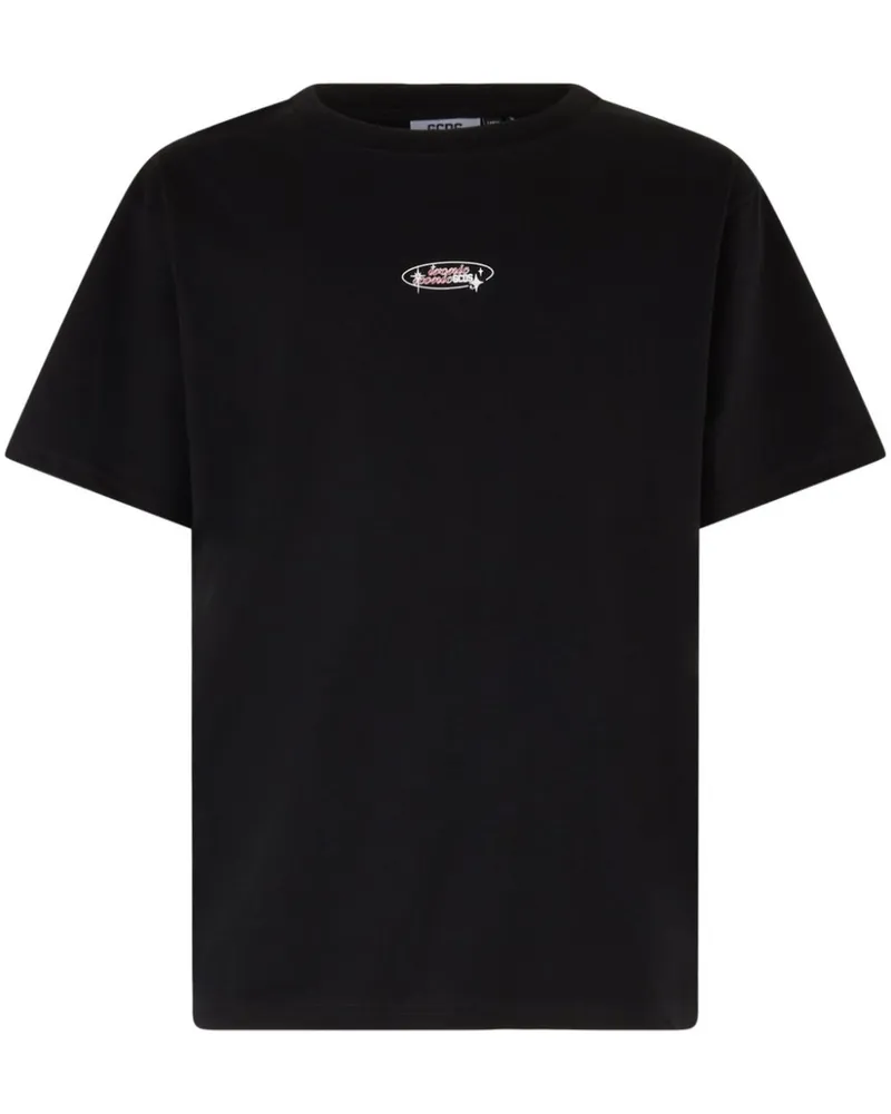 GCDS Spikey Dice T-Shirt - Schwarz Schwarz