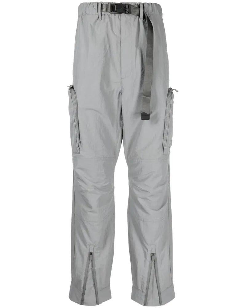 Spoonyard Tapered-Cargohose mit Gürtel - Grau Grau