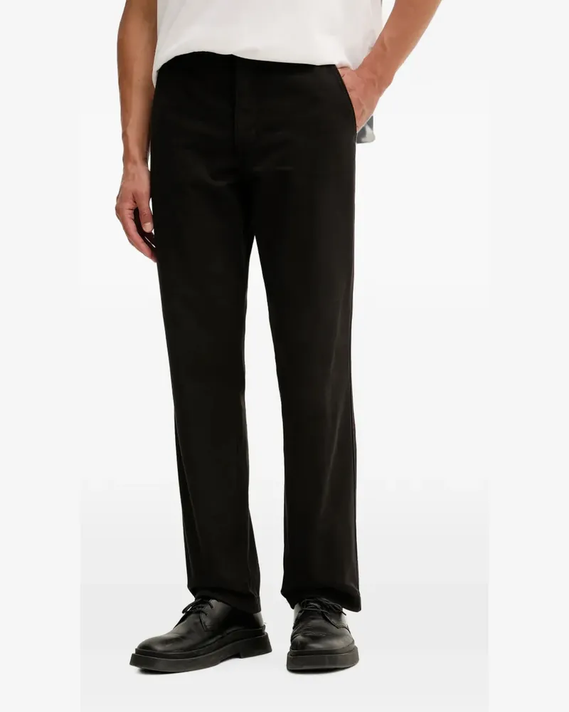 Levi's Gerade Hose mit Logo-Patch - Schwarz Schwarz