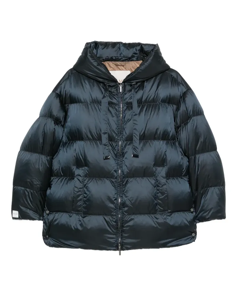 Max Mara The Cube Steppjacke mit Kapuze - Blau Blau