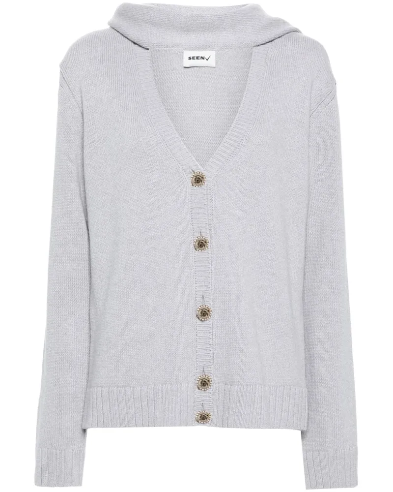 Seen Users Nostalgia Cardigan Grau