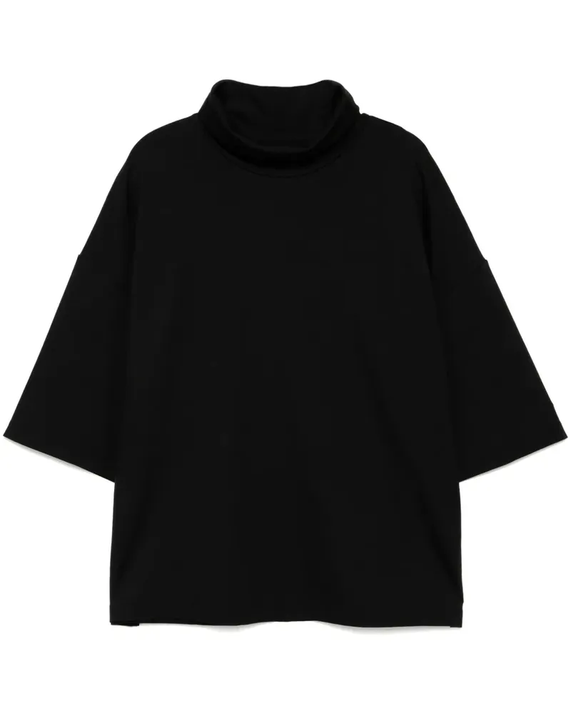 Fear of God T-Shirt mit Stehkragen - Schwarz Schwarz