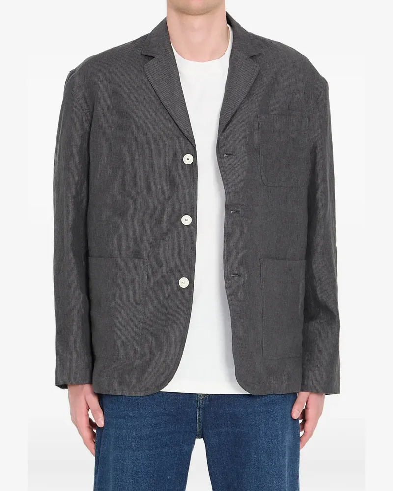 Jacquemus Sakko mit Taschen - Grau Grau