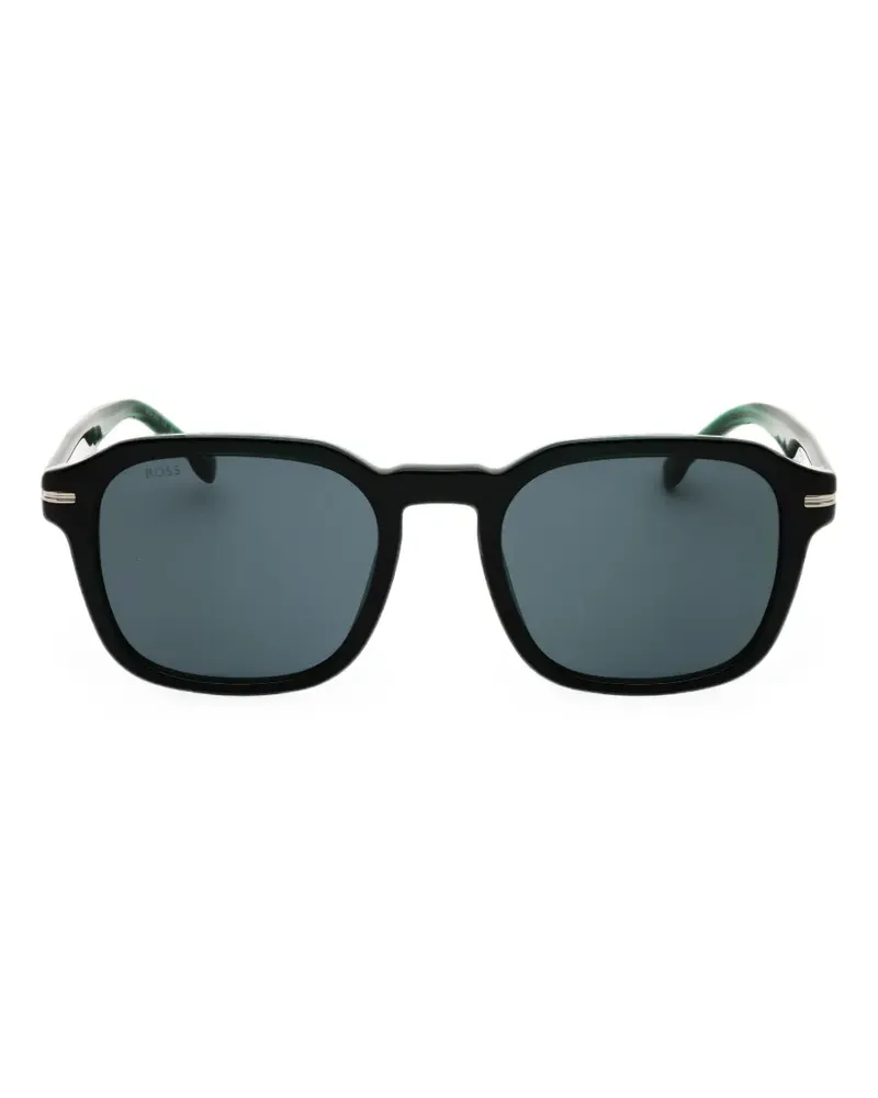 HUGO BOSS geometric-frame sunglasses - Grün Grün