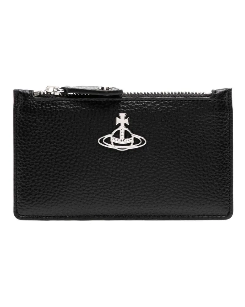 Vivienne Westwood Zip Kartenetui - Schwarz Schwarz