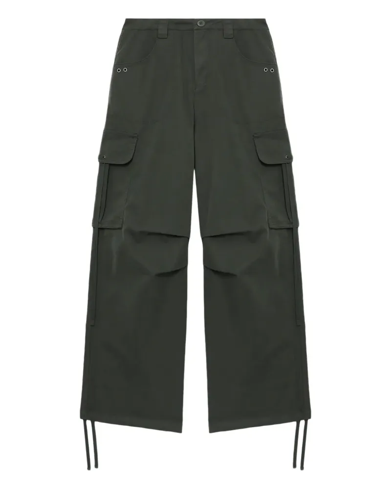 Tout a Coup Cargohose mit weitem Bein - Grün Grün