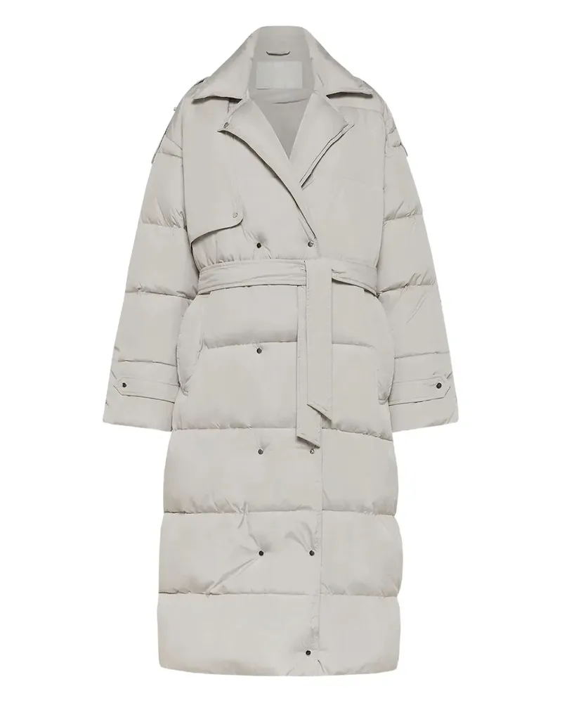 OOF WEAR button-fastening padded jacket - Nude Nude