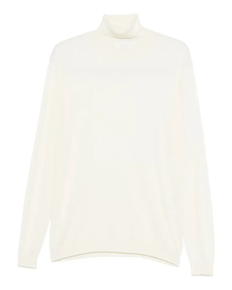 LARDINI Pullover mit Rollkragen - Weiß Weiß