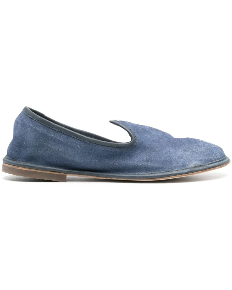 Alberto Fasciani Loafer aus Wildleder Blau