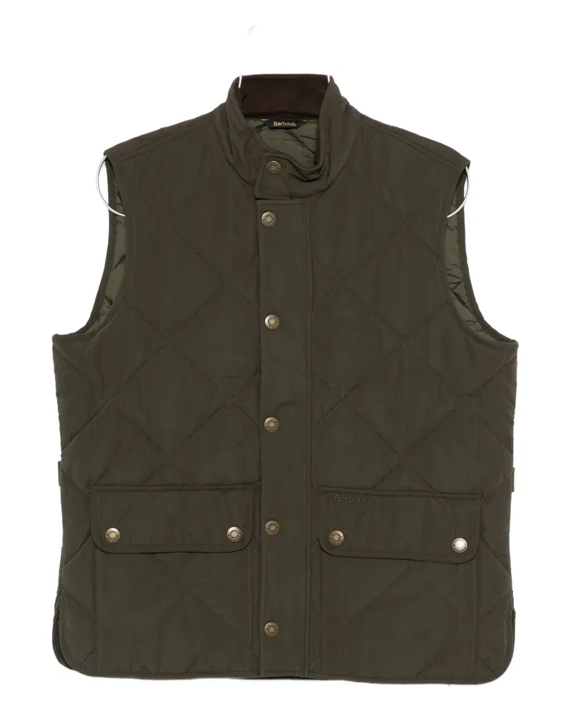 Barbour quilted pocketed gilet - Grün Grün