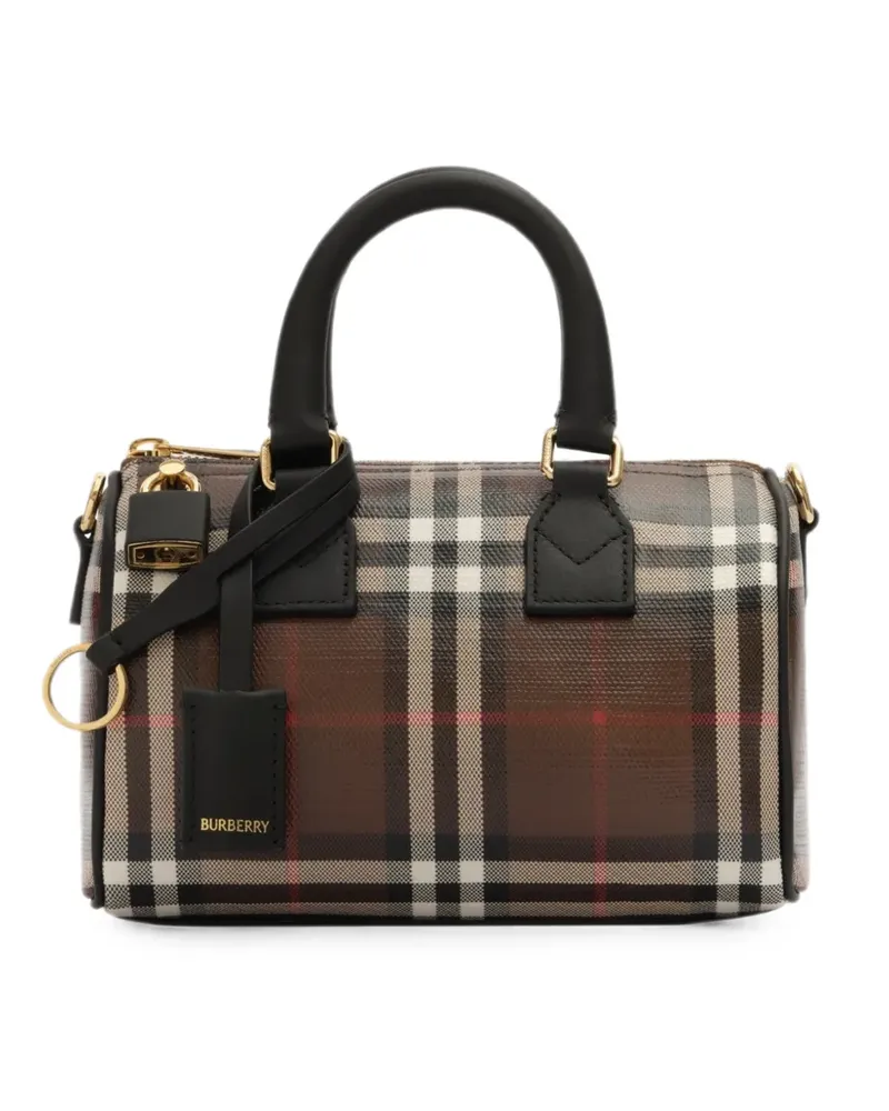 Burberry mini Check Bowling bag - Braun Braun