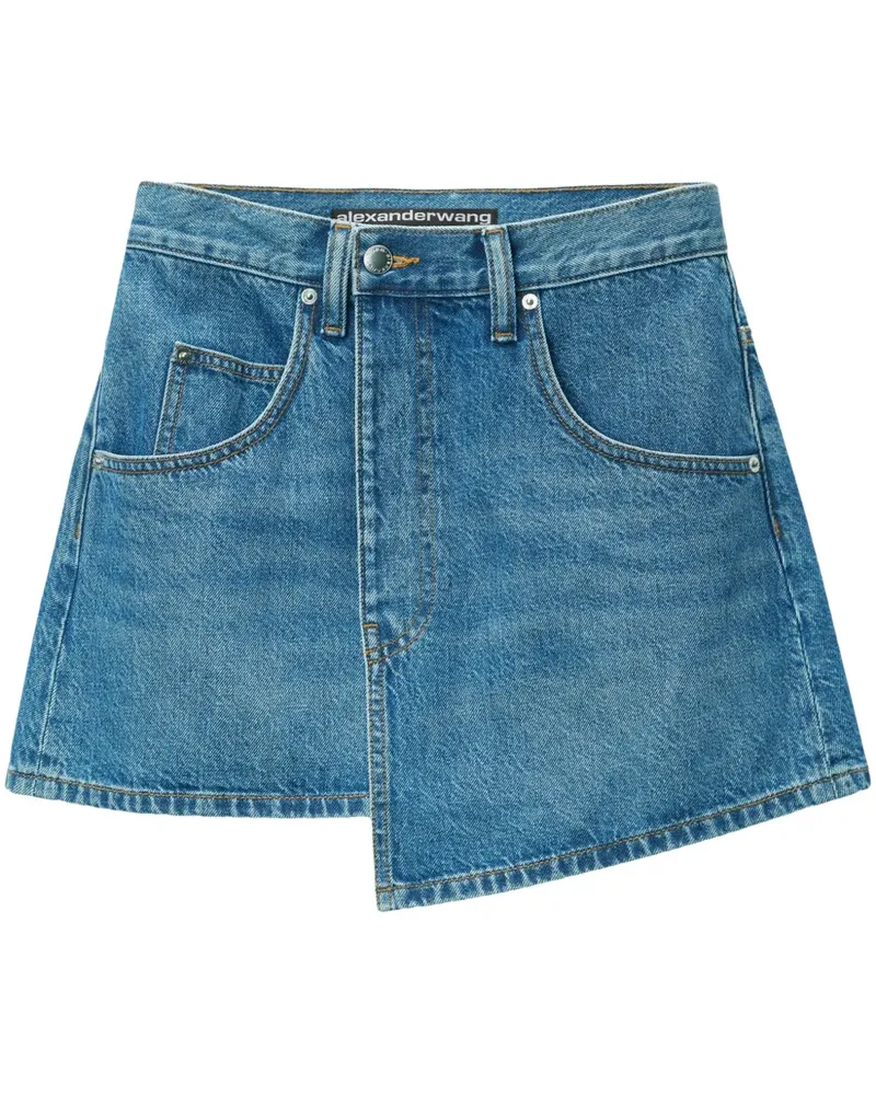Alexander Wang Gewickelter Rock - Blau Blau