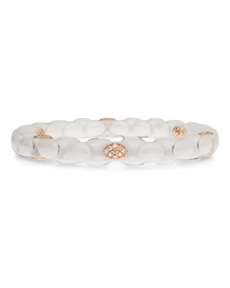 Roberto Demeglio Anaconda diamond bracelet - Weiß Weiß