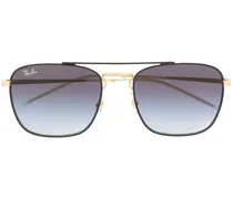 Klassische Pilotenbrille - Gold